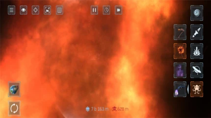毁灭星球模拟器的界面截图（2）