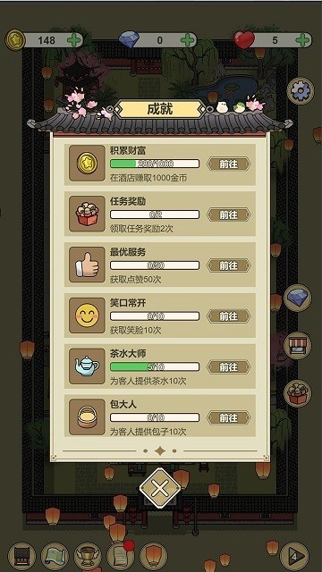 长安酒店游戏的界面截图（1）