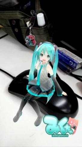 初音未来AR照相机的界面截图（4）