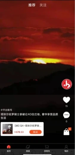 集社商城的界面截图（2）