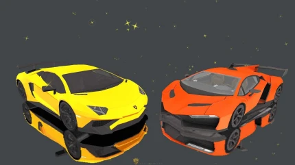 超级汽车特技3D的界面截图（1）