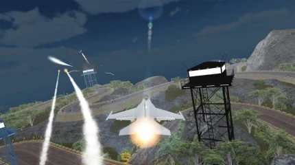 F16战斗机模拟器的界面截图（1）