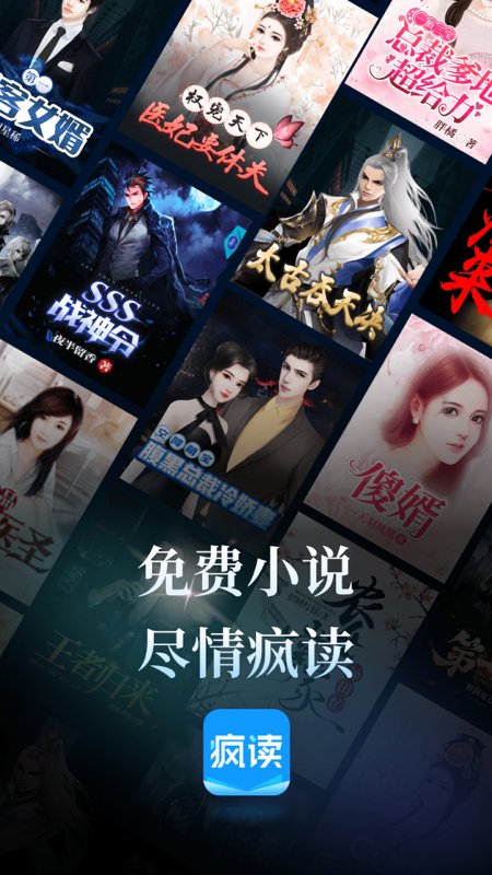 疯读小说的界面截图（1）