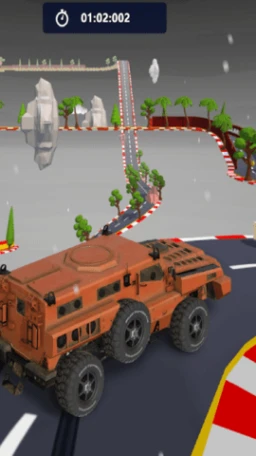 汽车特技3D赛车的界面截图（2）
